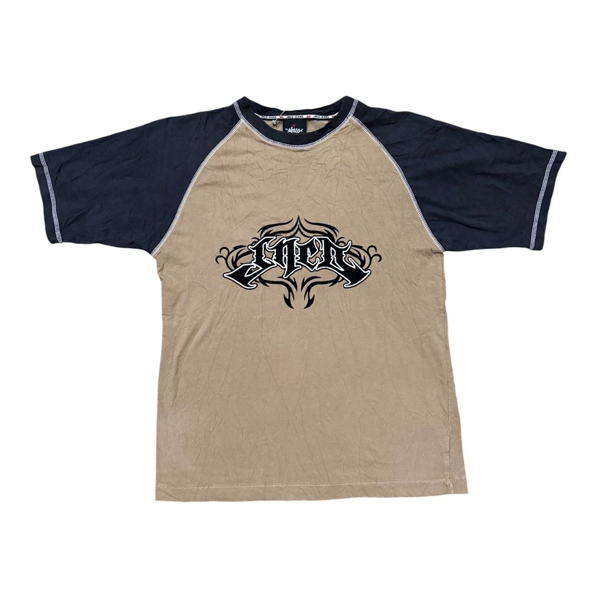 JNCO Vintage JNCO Embroided Raglan Tshirt Size US M / EU 48-50 / 2 - 1 Thumbnail