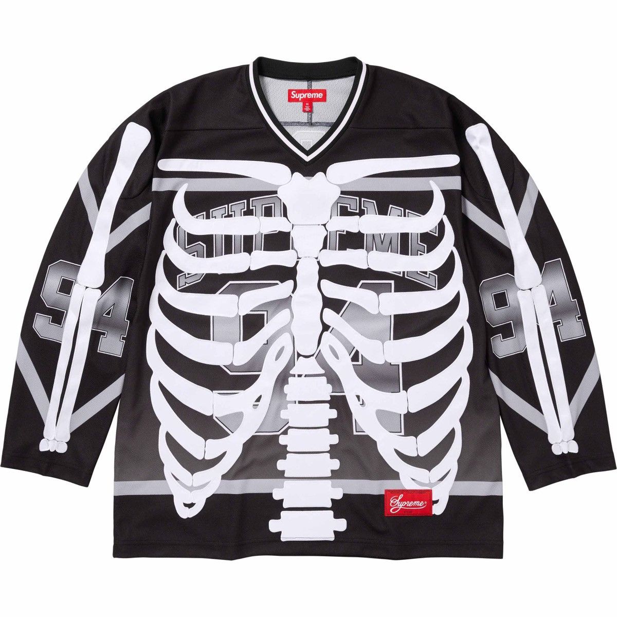 Supreme Crossover Hockey Jersey Black - FW19 Men's - US