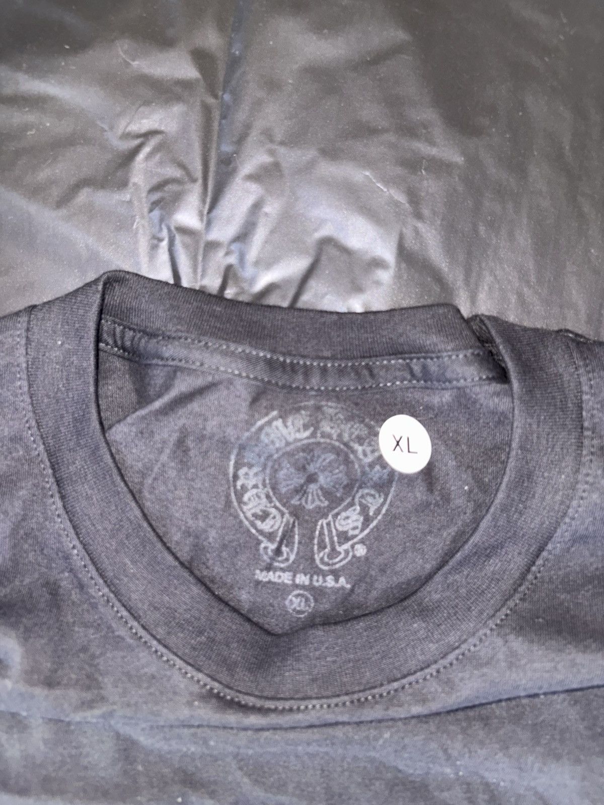 Chrome Hearts CHROME HEARTS SCROLL LOGO T-SHIRT Size US XL / EU 56 / 4 - 3 Thumbnail