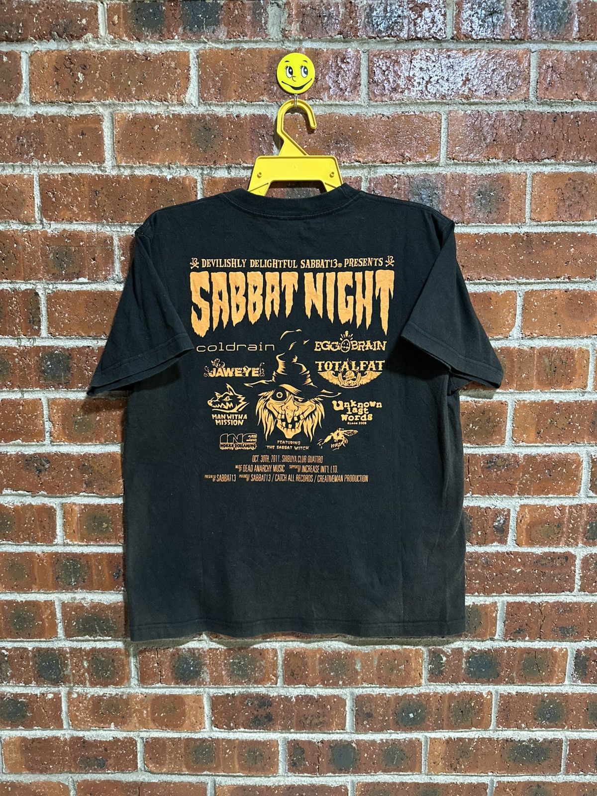 Band Tees × Japanese Brand × Vintage Vintage Sabbat Night Faded Tee Size US M / EU 48-50 / 2 - 2 Thumbnail