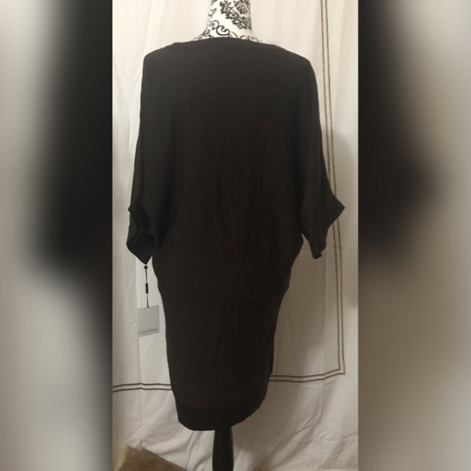 Calvin Klein NWT Calvin Klein Cacoa Sweater Dress Size M / US 6-8 / IT 42-44 - 6 Thumbnail