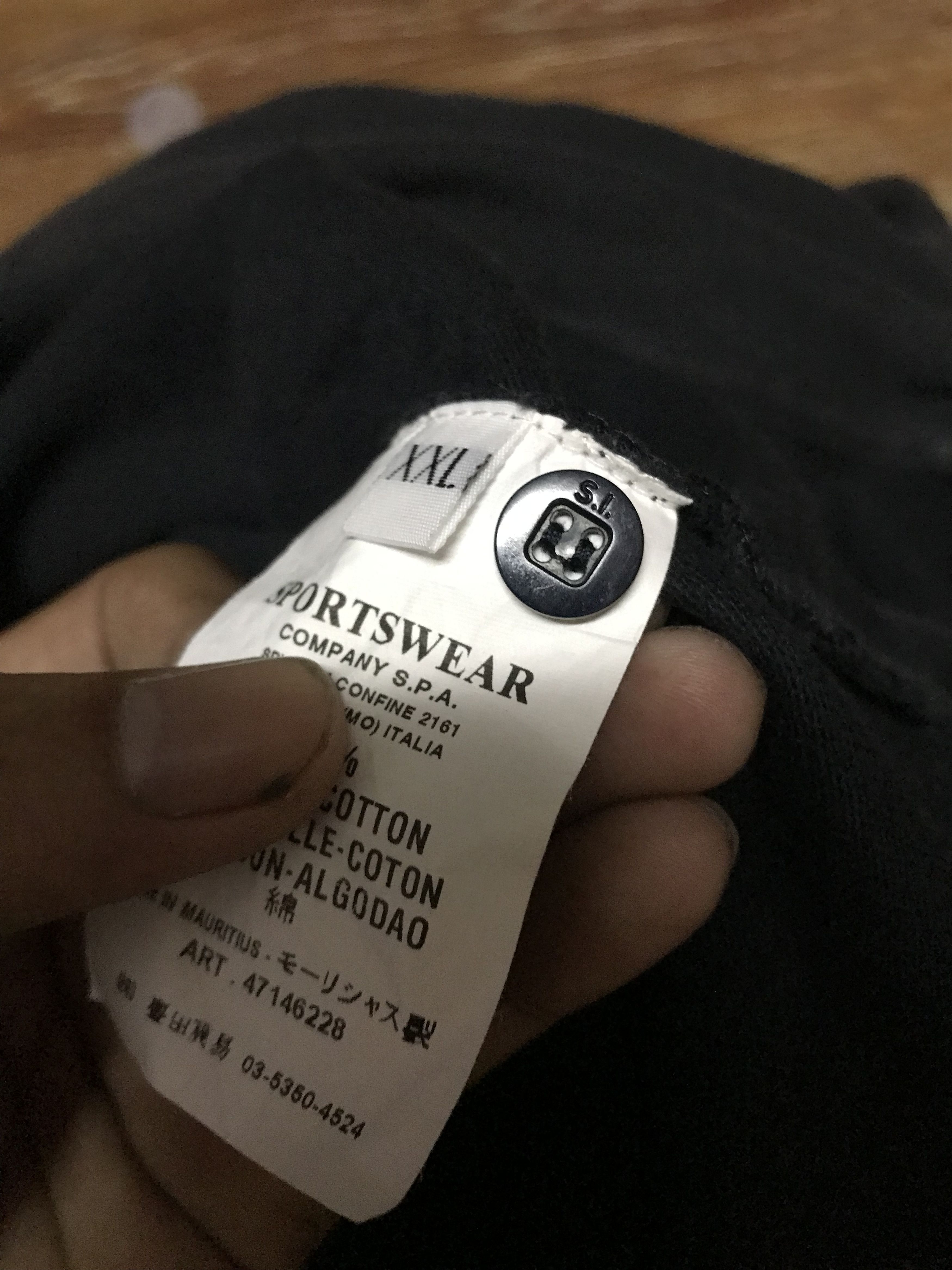 Stone Island Stone Island Denim Sweatshirt Zipper Full Size US XXL / EU 58 / 5 - 5 Thumbnail