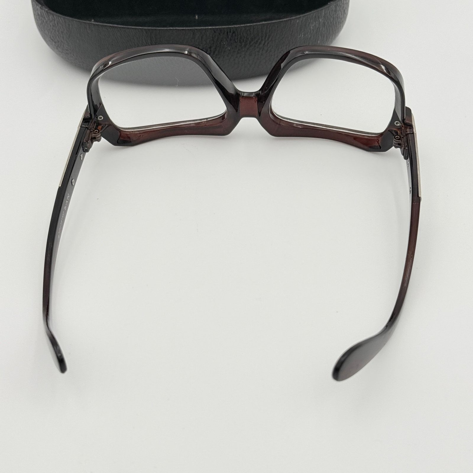 Other NYS Collection 1702-82 Oversized Retro Square Clear Glasses Size ONE SIZE - 3 Thumbnail