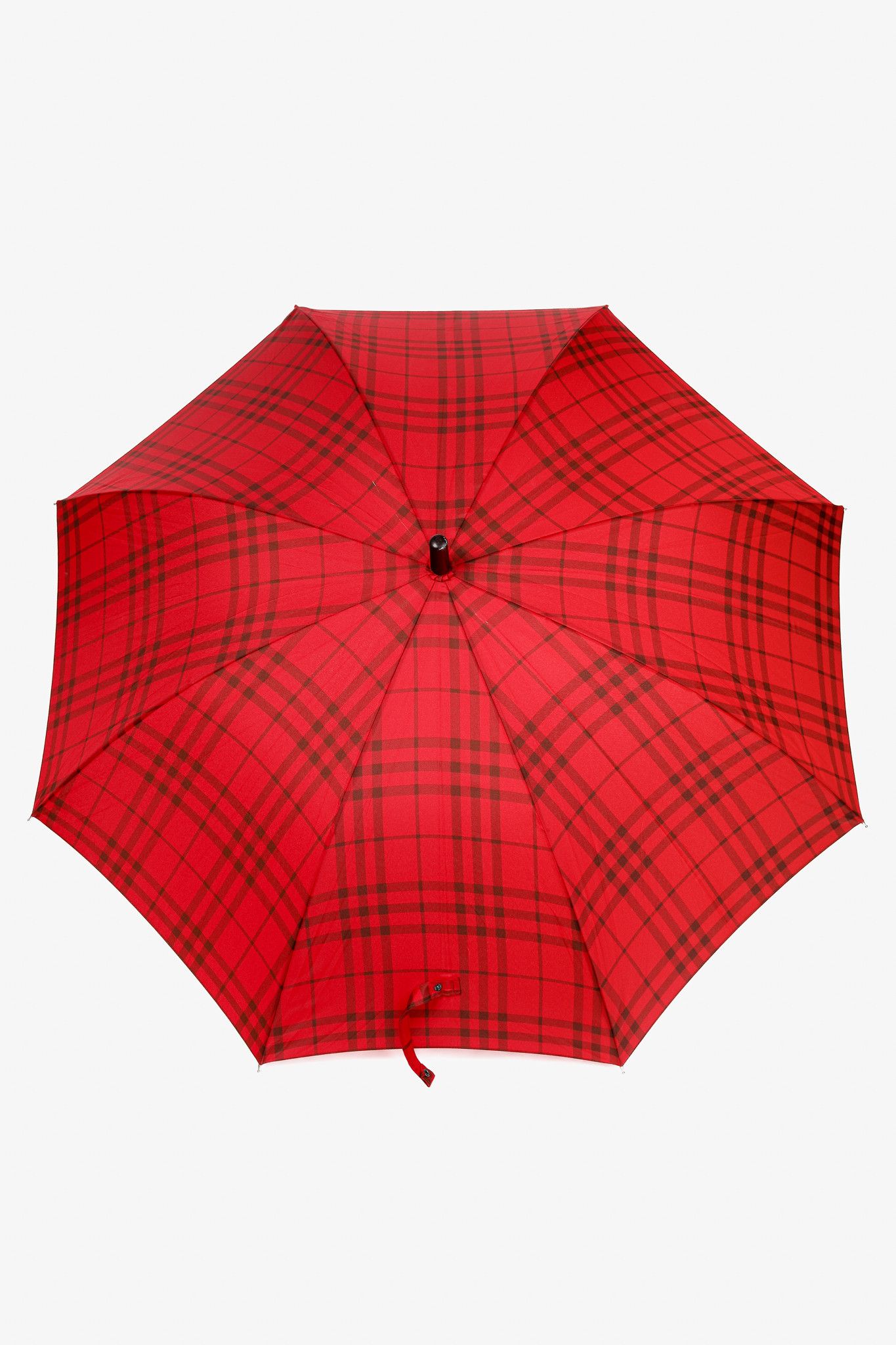 Burberry Burberry Red & Black Check Umbrella Size ONE SIZE - 2 Thumbnail