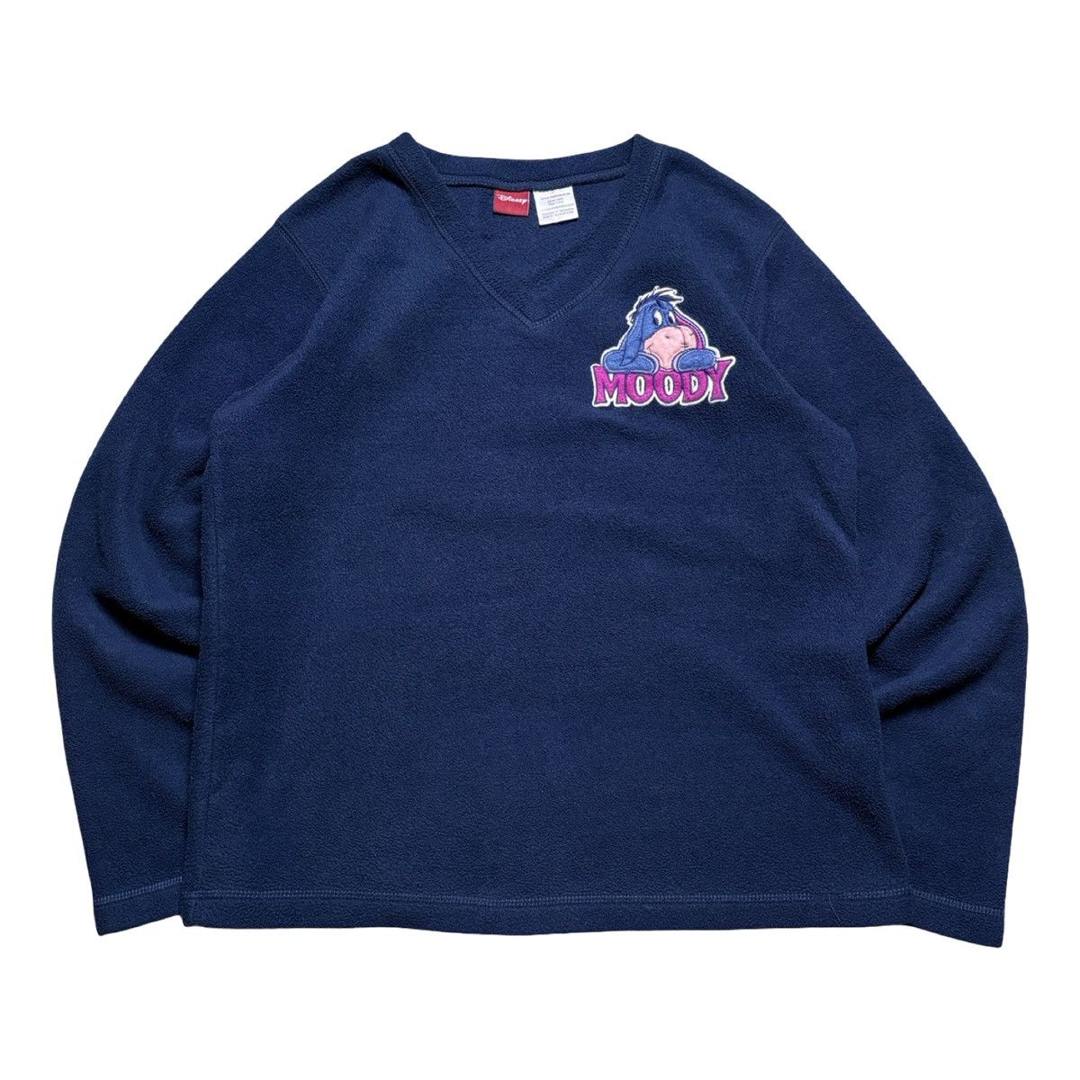 Disney Disney Eeyore Fleece Pullover Moody Navy Blue Sweatshirt Size M / US 6-8 / IT 42-44 - 1 Thumbnail