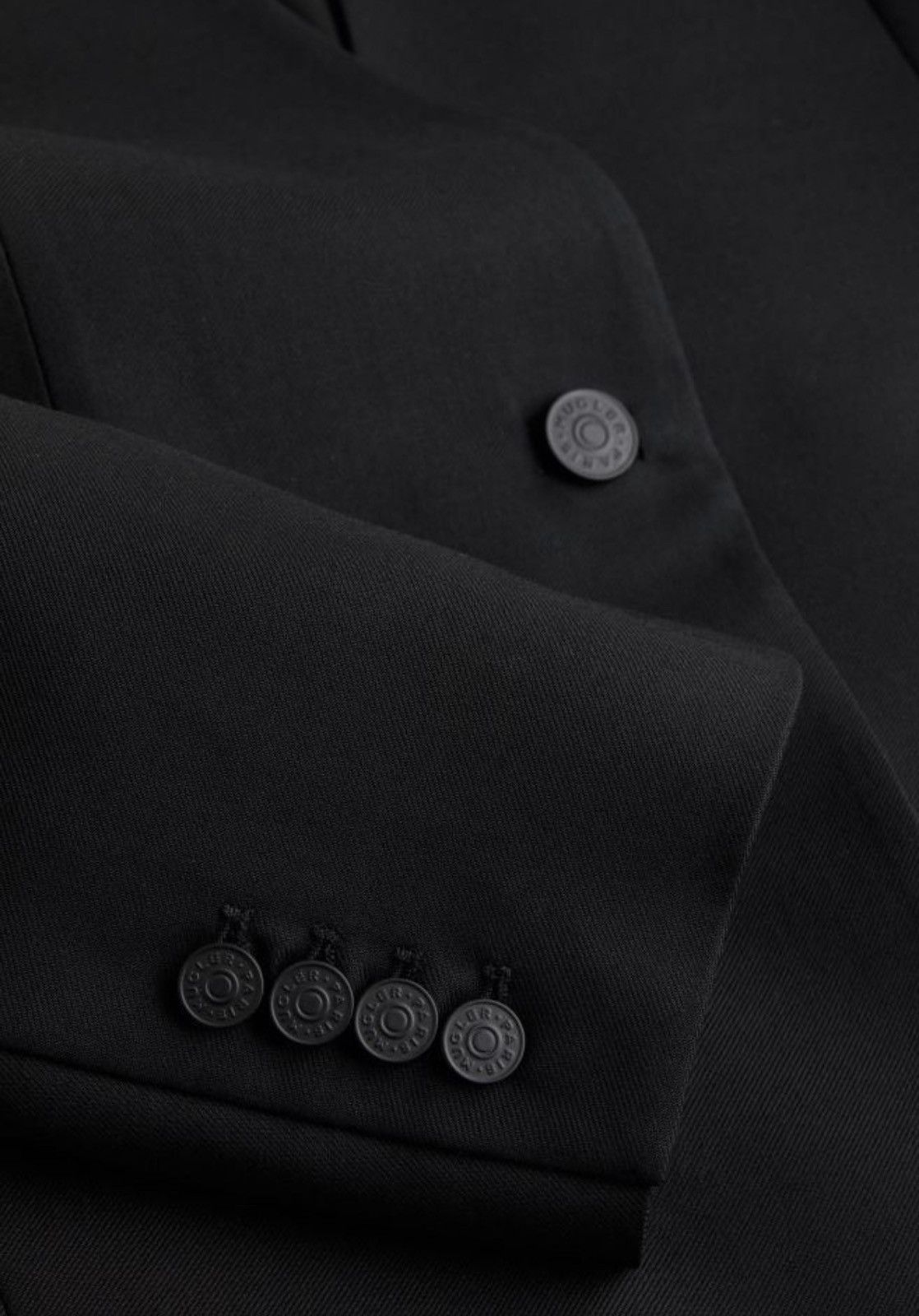 H&M × Mugler × Thierry Mugler Mugler x H&M Oversized Wool Blazer Size M / US 6-8 / IT 42-44 - 10 Thumbnail