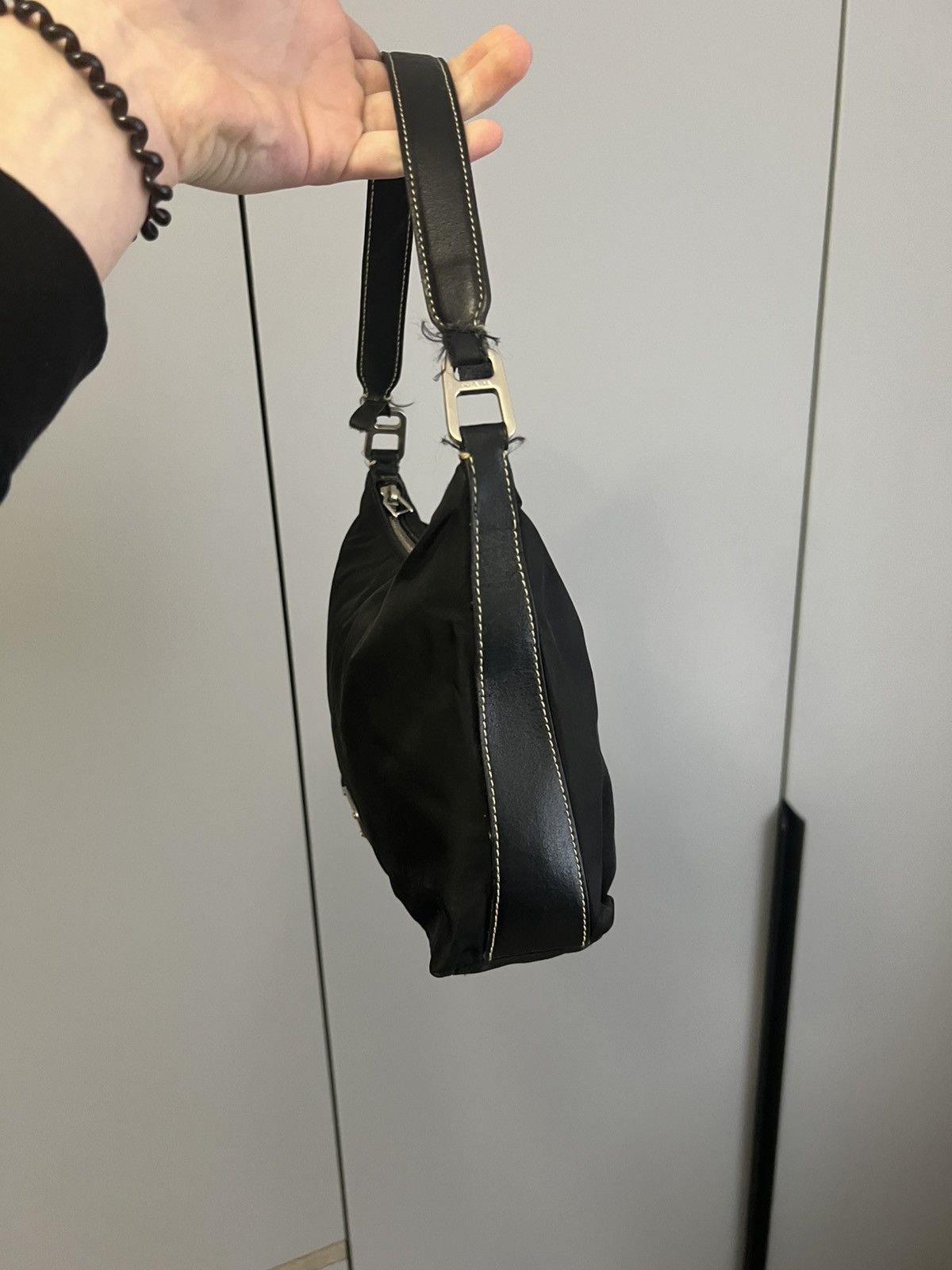 Prada Prada Nylon Handle bags Black With logo Size ONE SIZE - 7 Thumbnail