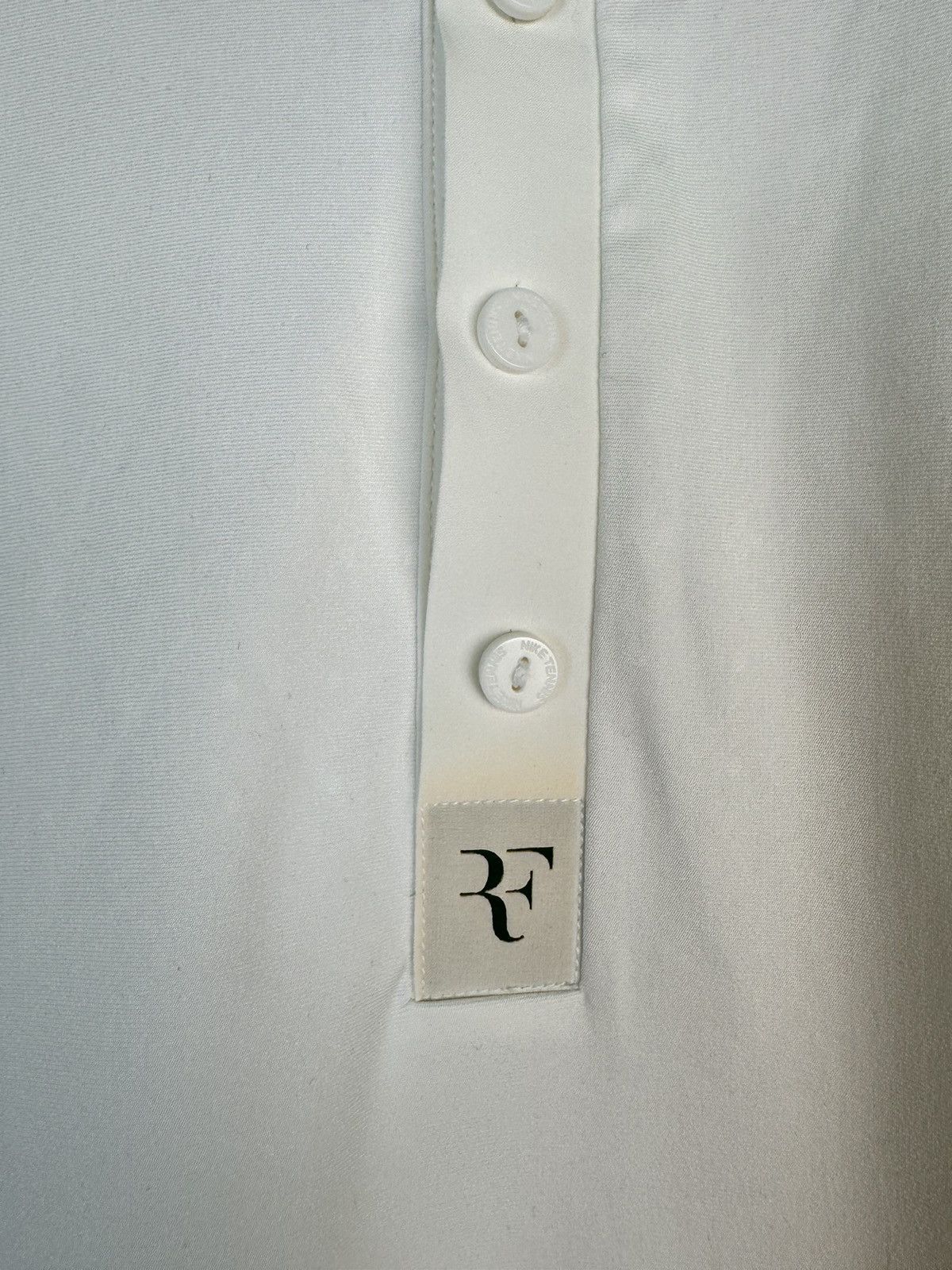 Nike Roger Federer 2011 Wimbledon Nike Polo T-Shirt Tennis RF Size US M / EU 48-50 / 2 - 3 Thumbnail