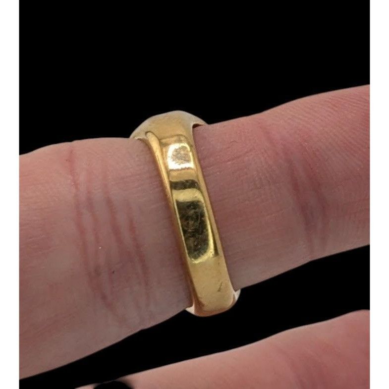 Other Vintage Avon Gold-Tone Crossover Dome Ring Size 7 Size ONE SIZE - 4 Thumbnail
