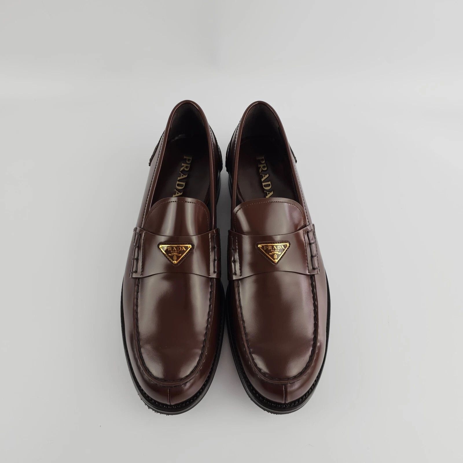 Prada PRADA Briarwood Brushed Leather Loafers New Authentic Size US 9.5 / EU 42-43 - 5 Thumbnail