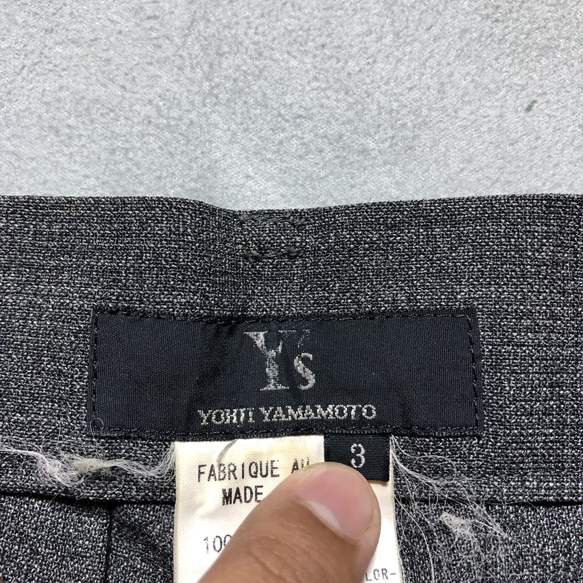 Y's Y’s By Yohji Yamamoto Wool Trouser Size US 30 / EU 46 - 5 Thumbnail