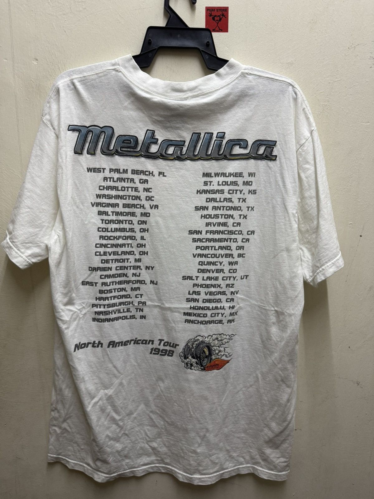 Band Tees Vintage Metallica Size US XL / EU 56 / 4 - 4 Thumbnail