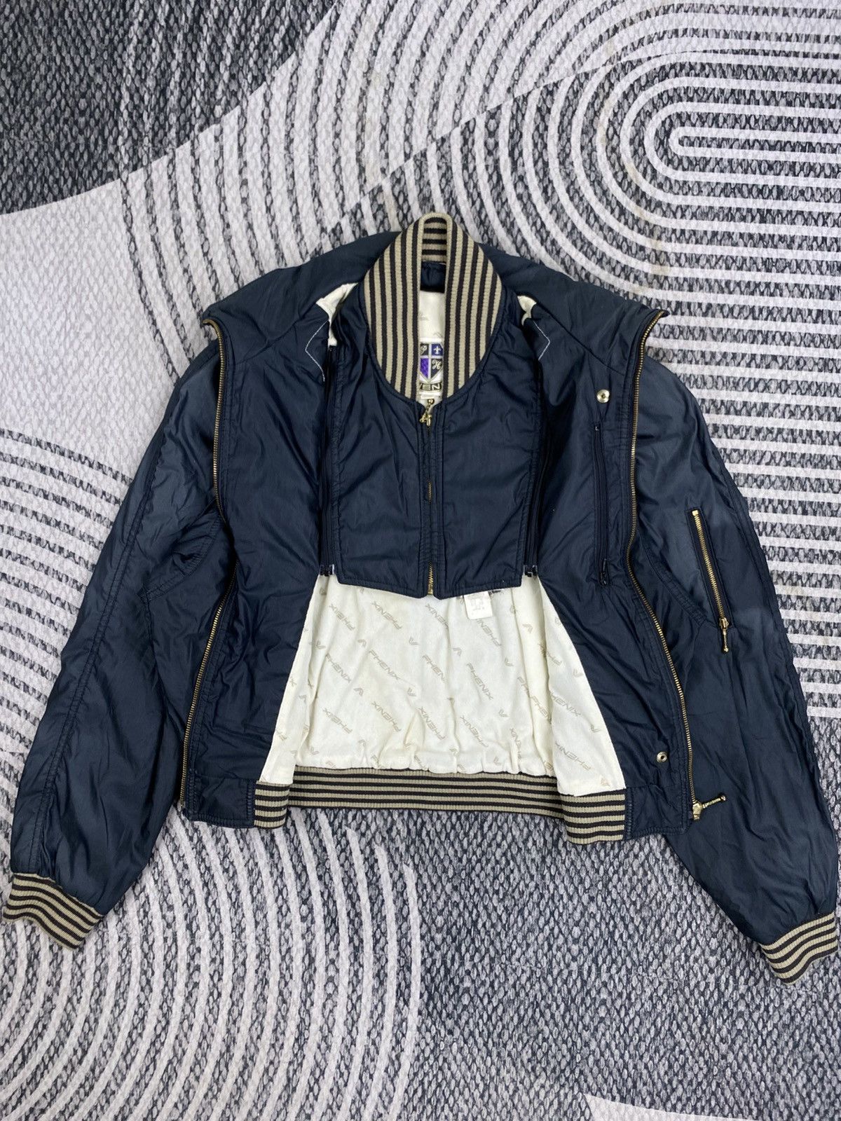 Phenix Vintage Phenix Ladies Patches Logo Jacket Size L / US 10 / IT 46 - 6 Thumbnail