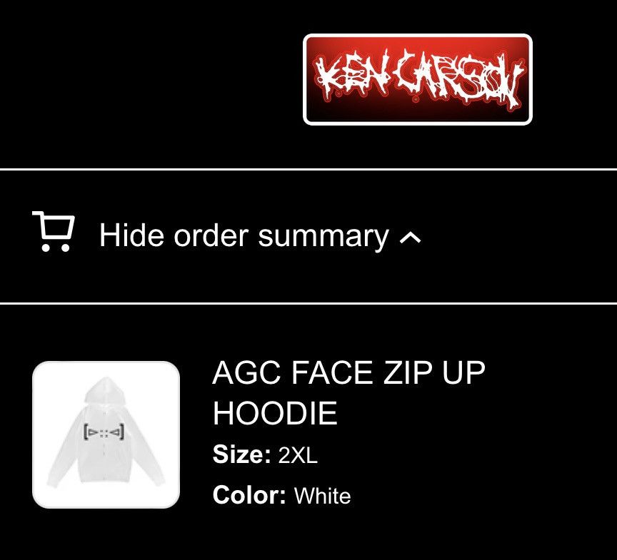 Ken Carson Ken Carson AGC Zip up Hoodie Size US XXL / EU 58 / 5 - 5 Thumbnail