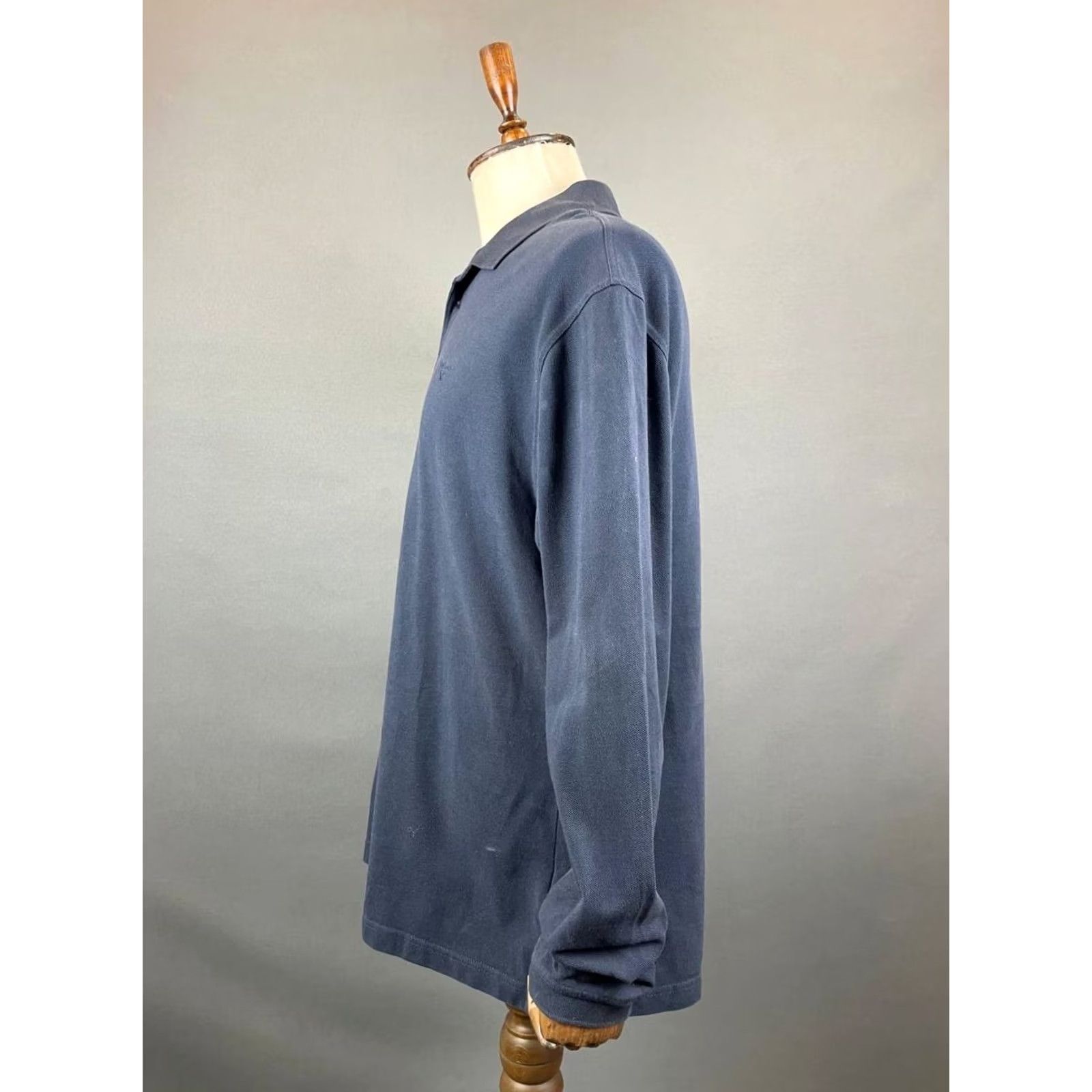 Barbour Barbour Sweatshirt Barbour 2XL Blue Cotton Long Sleeve Collared Pullover Mens Sweatshirt Winter Classic Outdoor Size US XXL / EU 58 / 5 - 4 Thumbnail