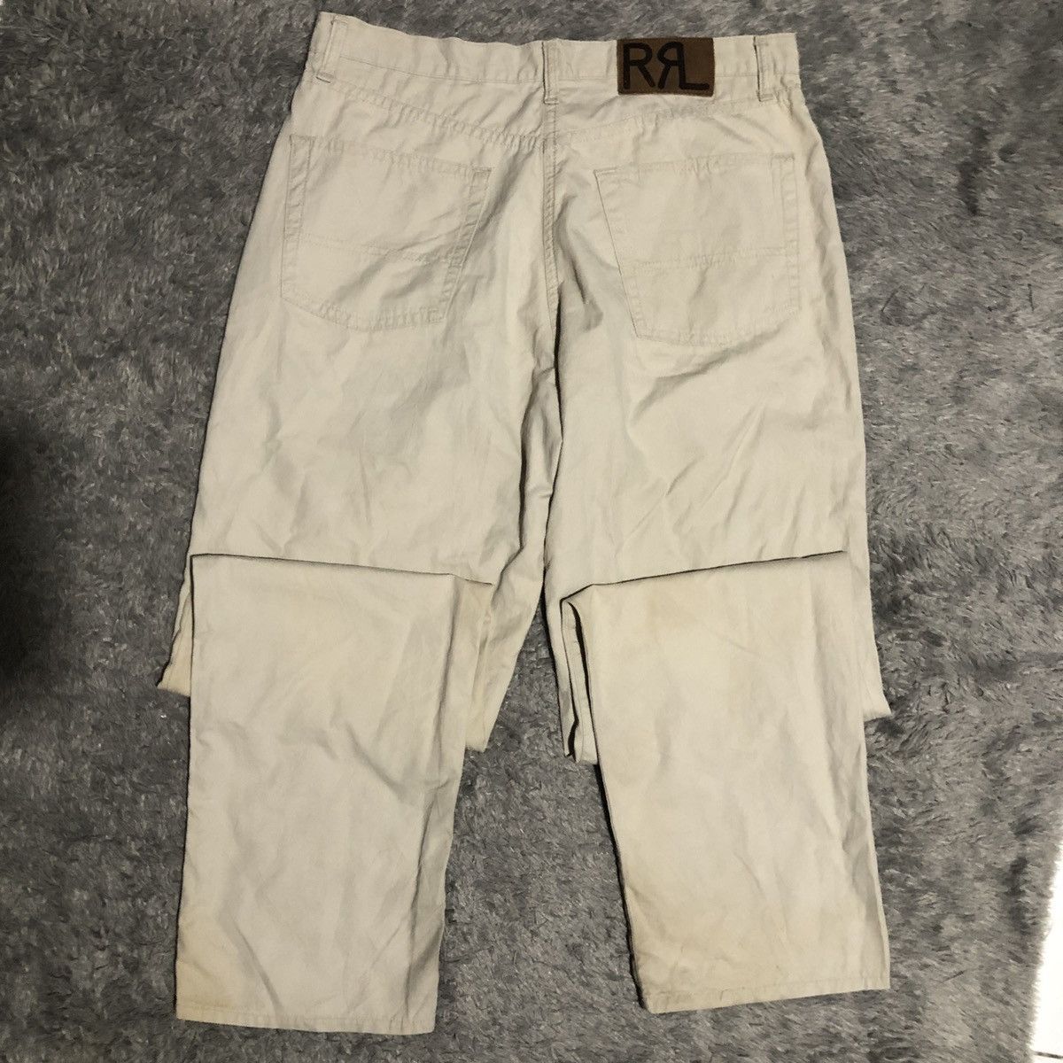 Polo Ralph Lauren × RRL Ralph Lauren × Vintage Vtg POLO RRL CHINO CASUAL PANTS Size US 34 / EU 50 - 2 Thumbnail