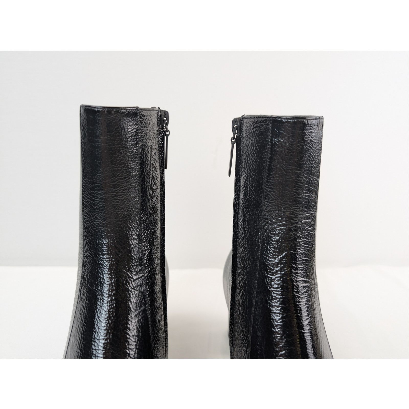 Saint Laurent Paris o1rshd1 Naplack Hero Calf Rainer 75 Boots in Nero Size US 12 / EU 45 - 9 Thumbnail