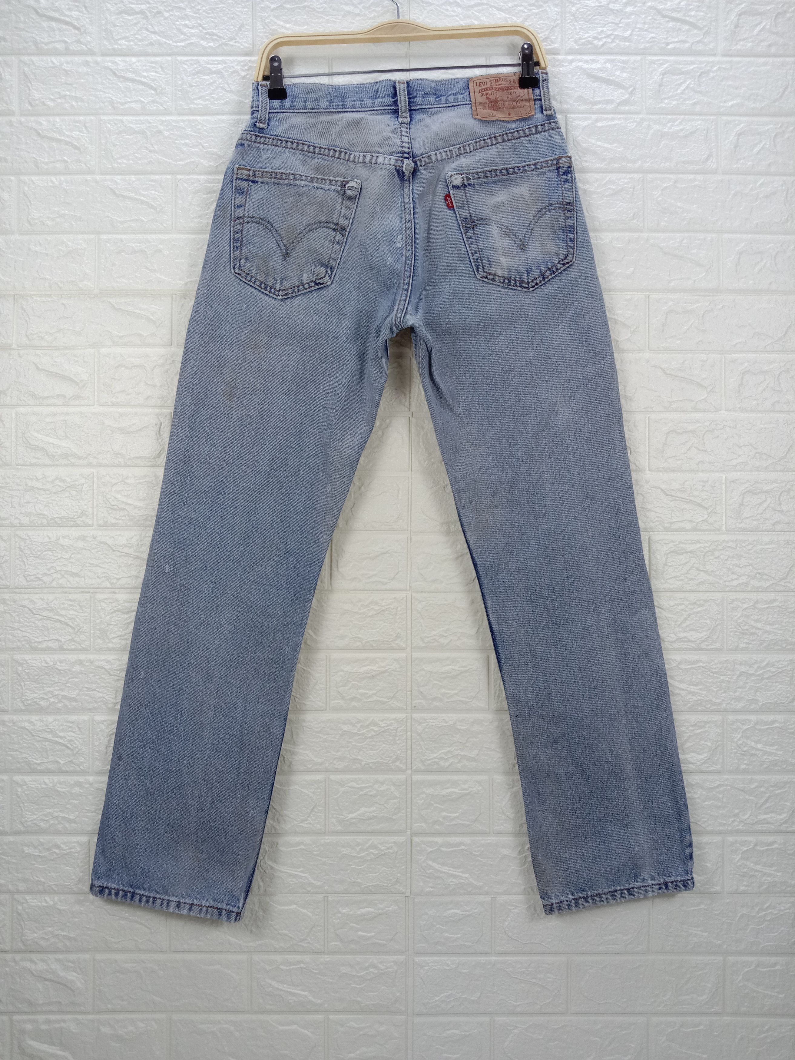 Levi's Vintage Levi's 505 Jeans Regular Fit Dirty Wash Denim Size 30" / US 8 / IT 44 - 5 Thumbnail