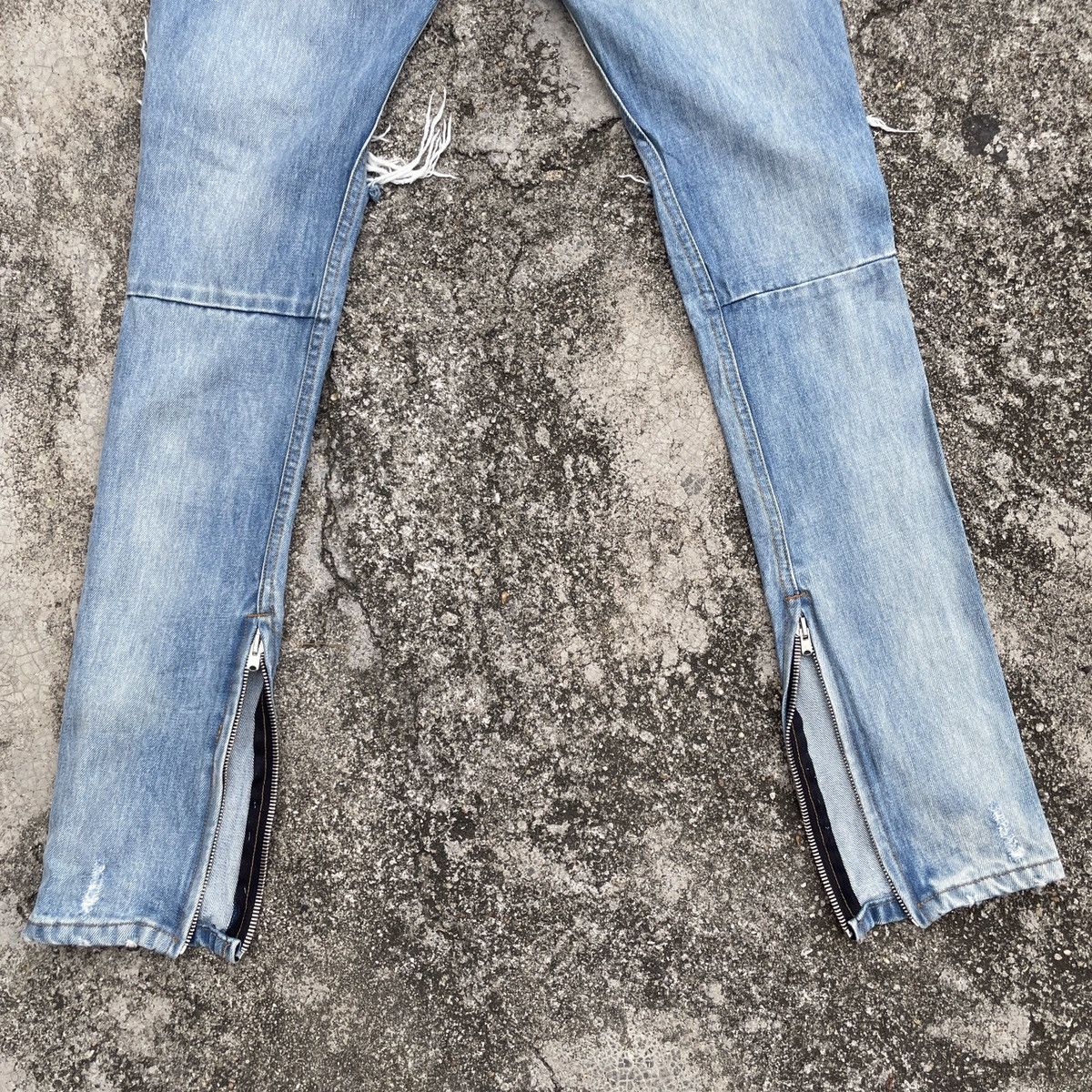 Mintcrew Vintage Mintcrew Distressed Denim Jeans Size US 32 / EU 48 - 10 Thumbnail