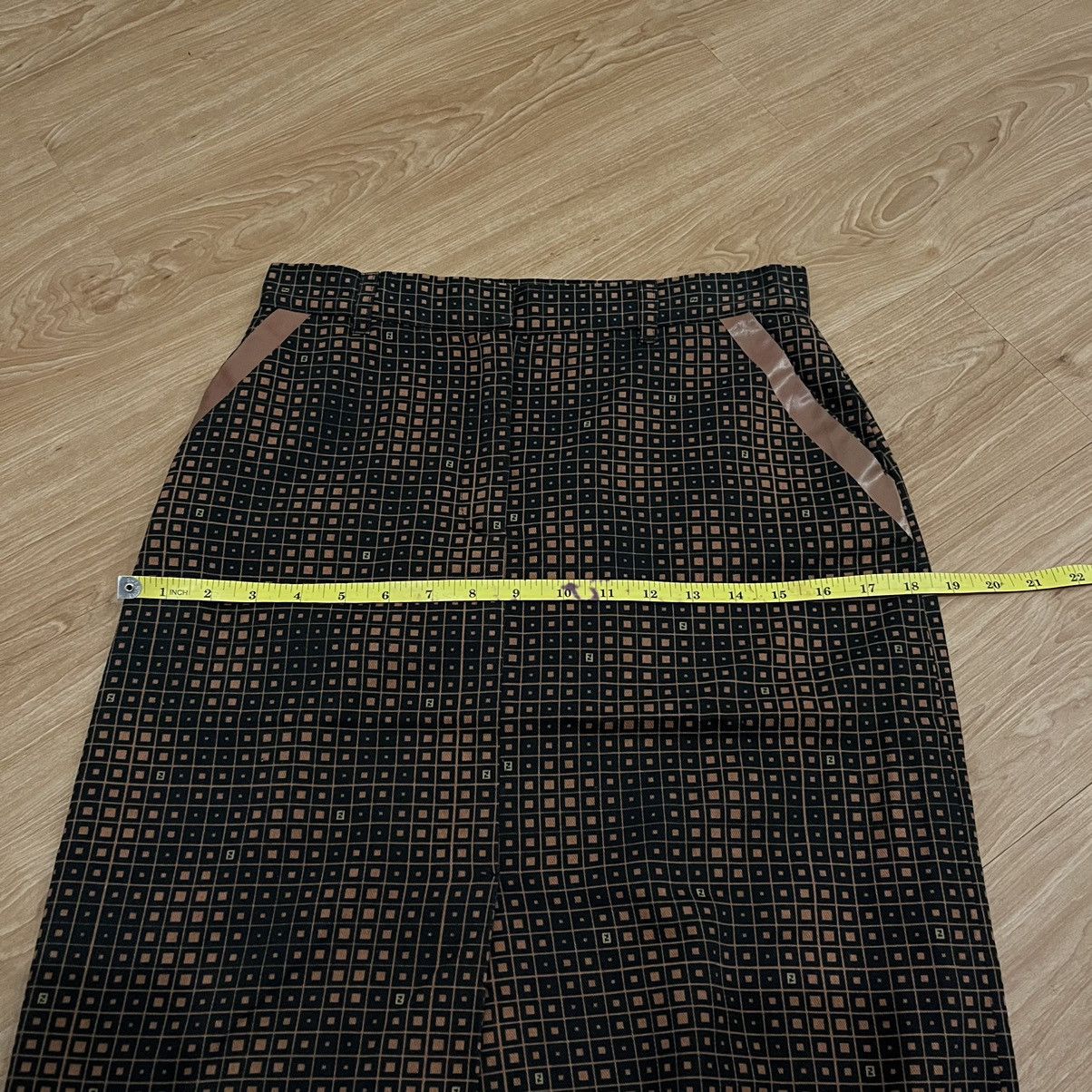 Fendi Vintage 90/Y2K Fendi Roma Mini Skirts Made In Italy Size 28" / US 6 / IT 42 - 12 Thumbnail