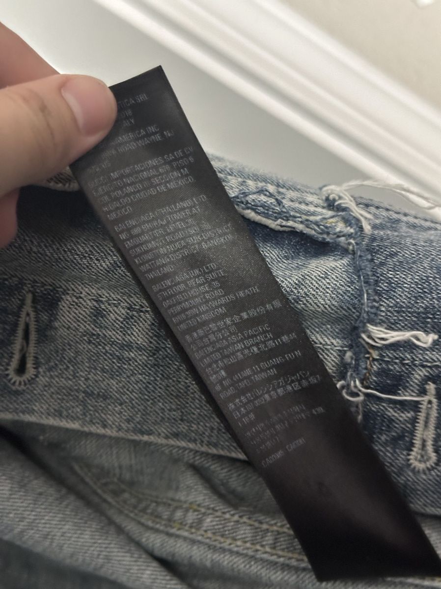Balenciaga BALENCIAGA SS 2022 RECONSTRUCTED LAYERED DENIM JACKET Size US L / EU 52-54 / 3 - 5 Thumbnail