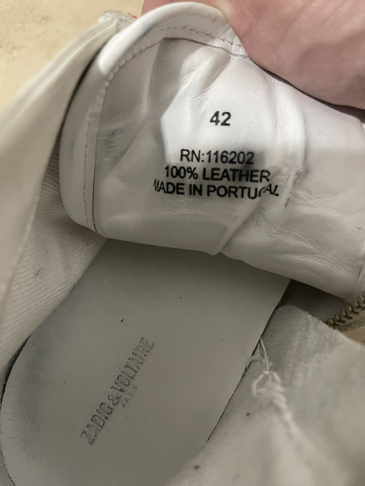 Zadig & Voltaire Zadig & Voltaire ZV1747 High Flash Sneaker Size US 9 / EU 42 - 8 Thumbnail
