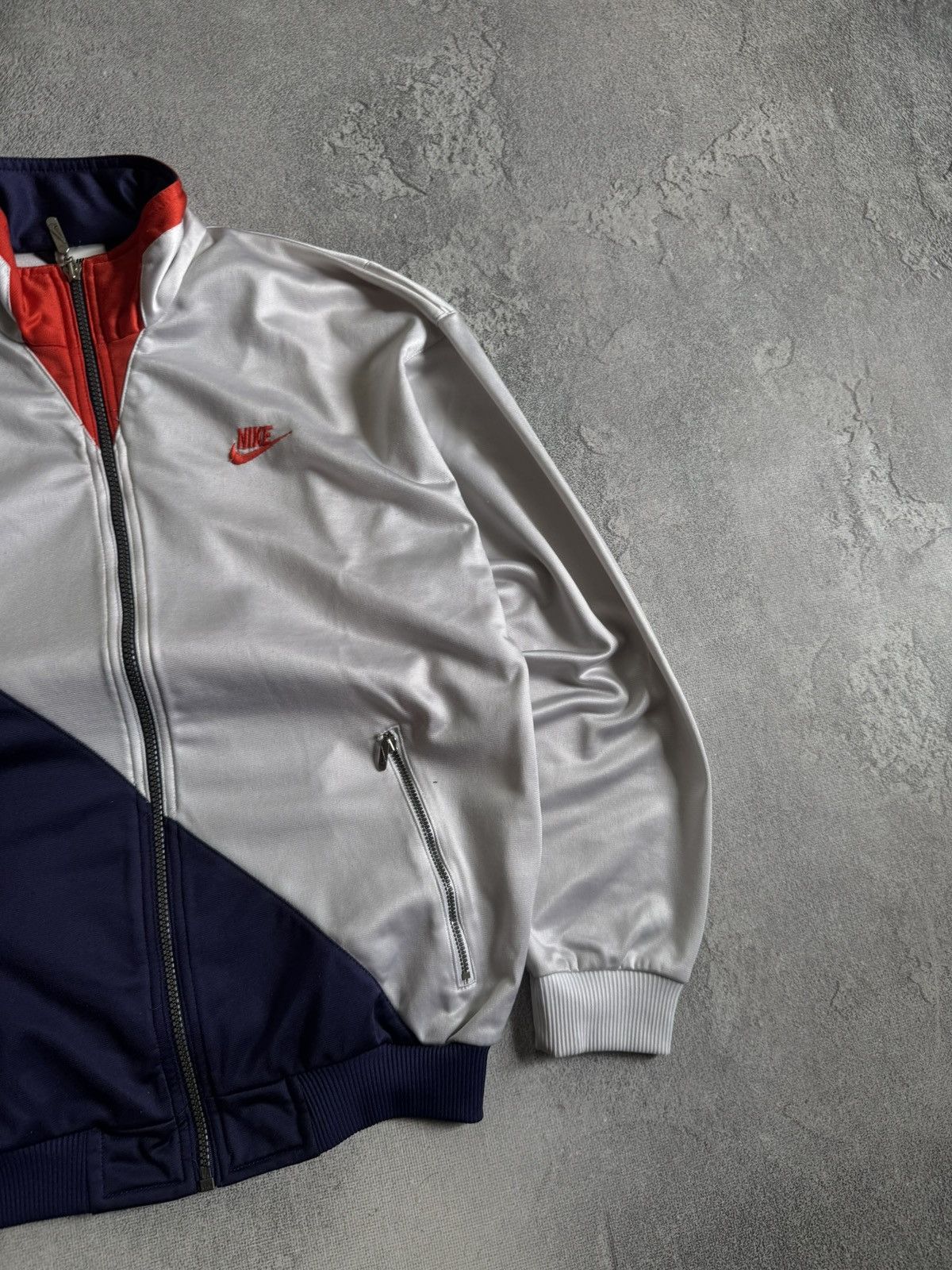 Nike Nike XS/size big swoosh zip olympian track jacket retro 90s Size US XS / EU 42 / 0 - 10 Thumbnail