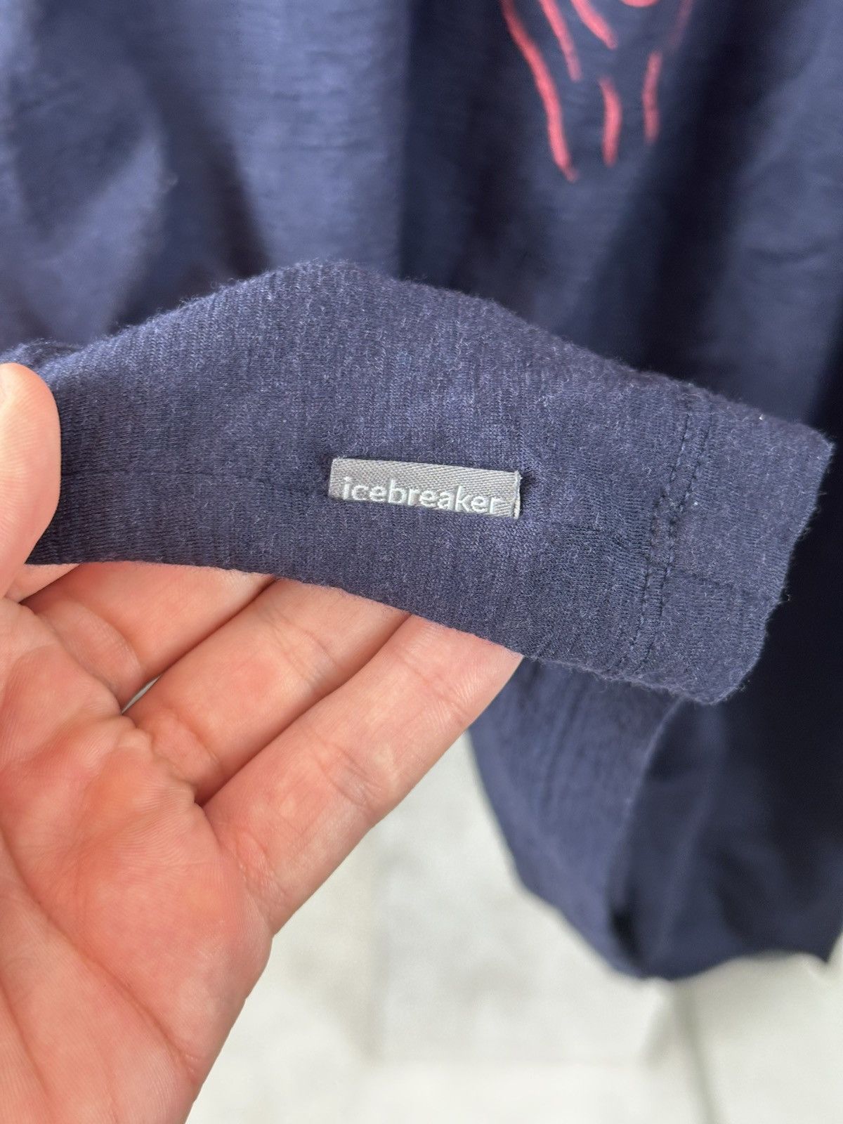 Icebreaker Icebreaker Pure Merino Tee Big Logo Size US L / EU 52-54 / 3 - 5 Thumbnail