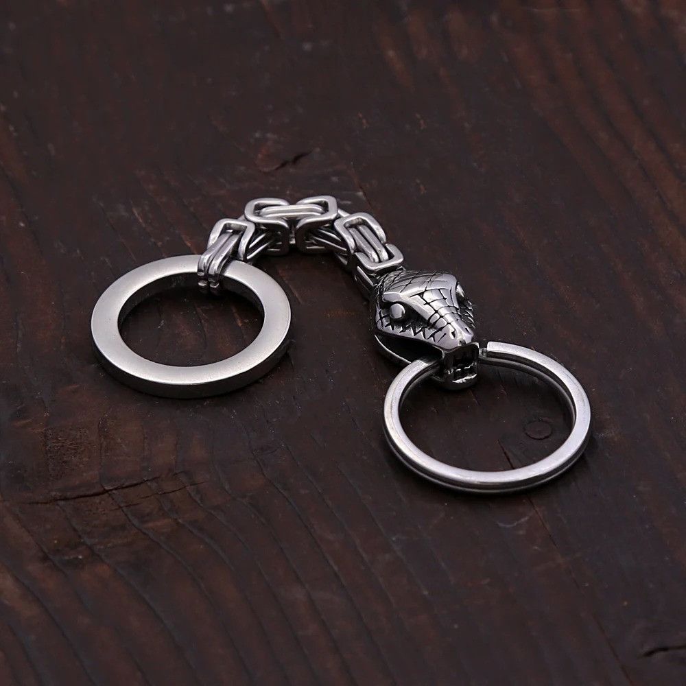 Other Nordic Viking Snake Keychain Size ONE SIZE - 3 Thumbnail
