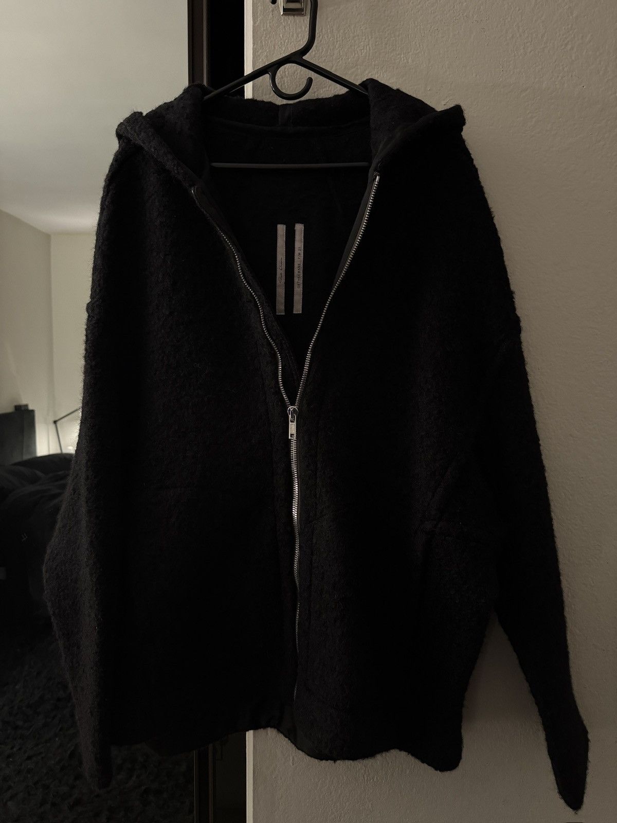 Rick Owens Rick Owens Alpaca Mohair Peter Hoodie Size US XL / EU 56 / 4 - 1 Thumbnail