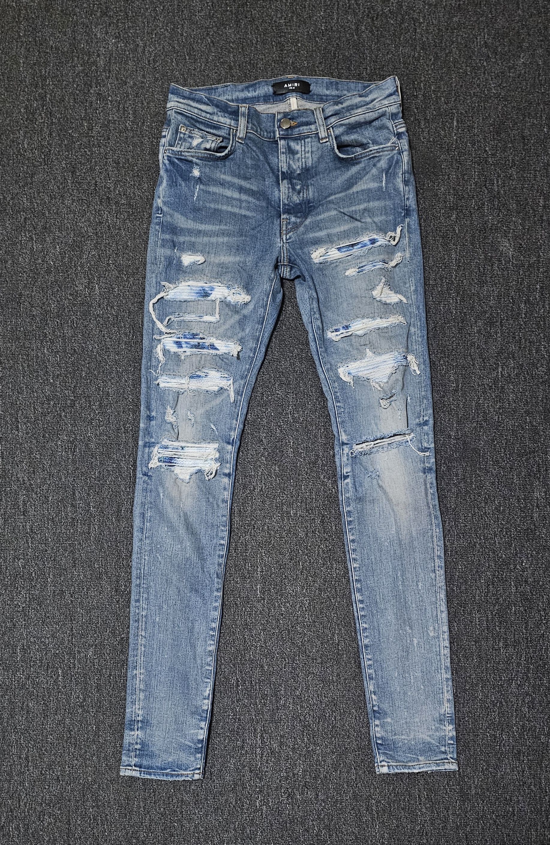 Amiri Amiri Tie Dye Bandana Thrasher Jean Denim Size 30 Amiri Amiri Tie Dye Bandana Thrasher Jean Denim Size 30