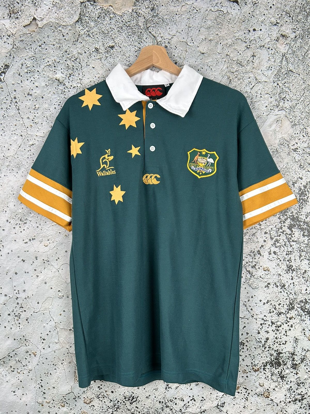 Vintage Vintage Canterbury Of New Zealand Australia Wallabies Jersey