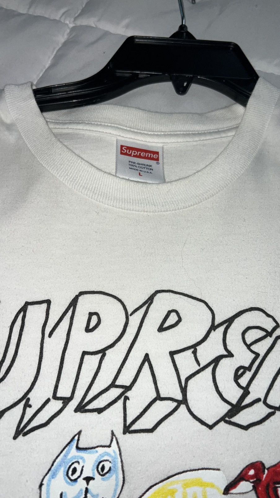Supreme Supreme Daniel Johnston Cross Over Texas L Size US L / EU 52-54 / 3 - 2 Thumbnail