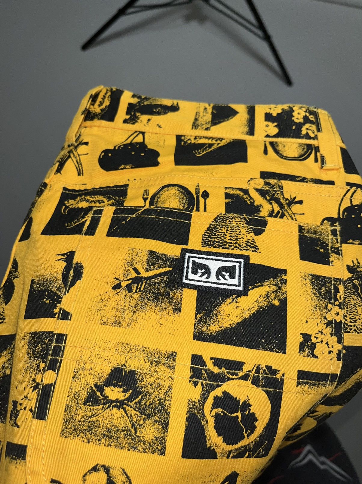 Obey RARE Obey Carpenter Pants Hardwork Chaos NEW Size US 32 / EU 48 - 7 Thumbnail