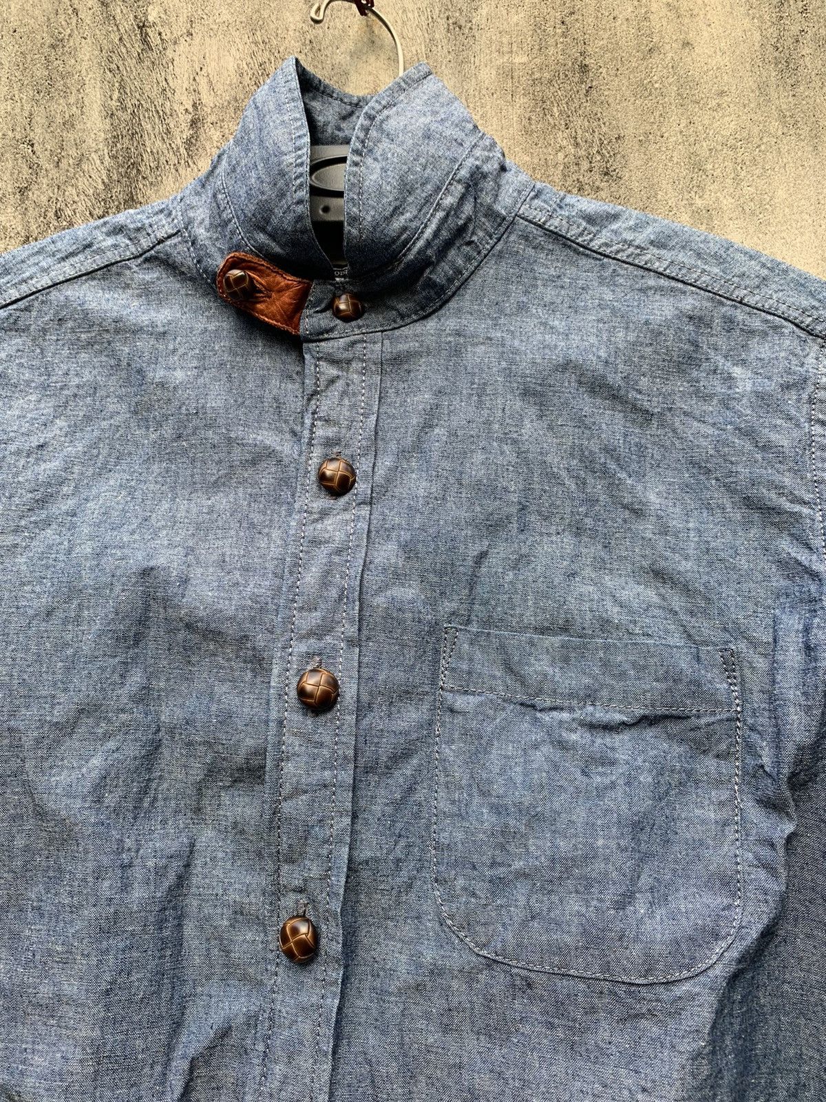 Beams Japan Beams Japan Shawl Collar Shirt Size US M / EU 48-50 / 2 - 2 Thumbnail