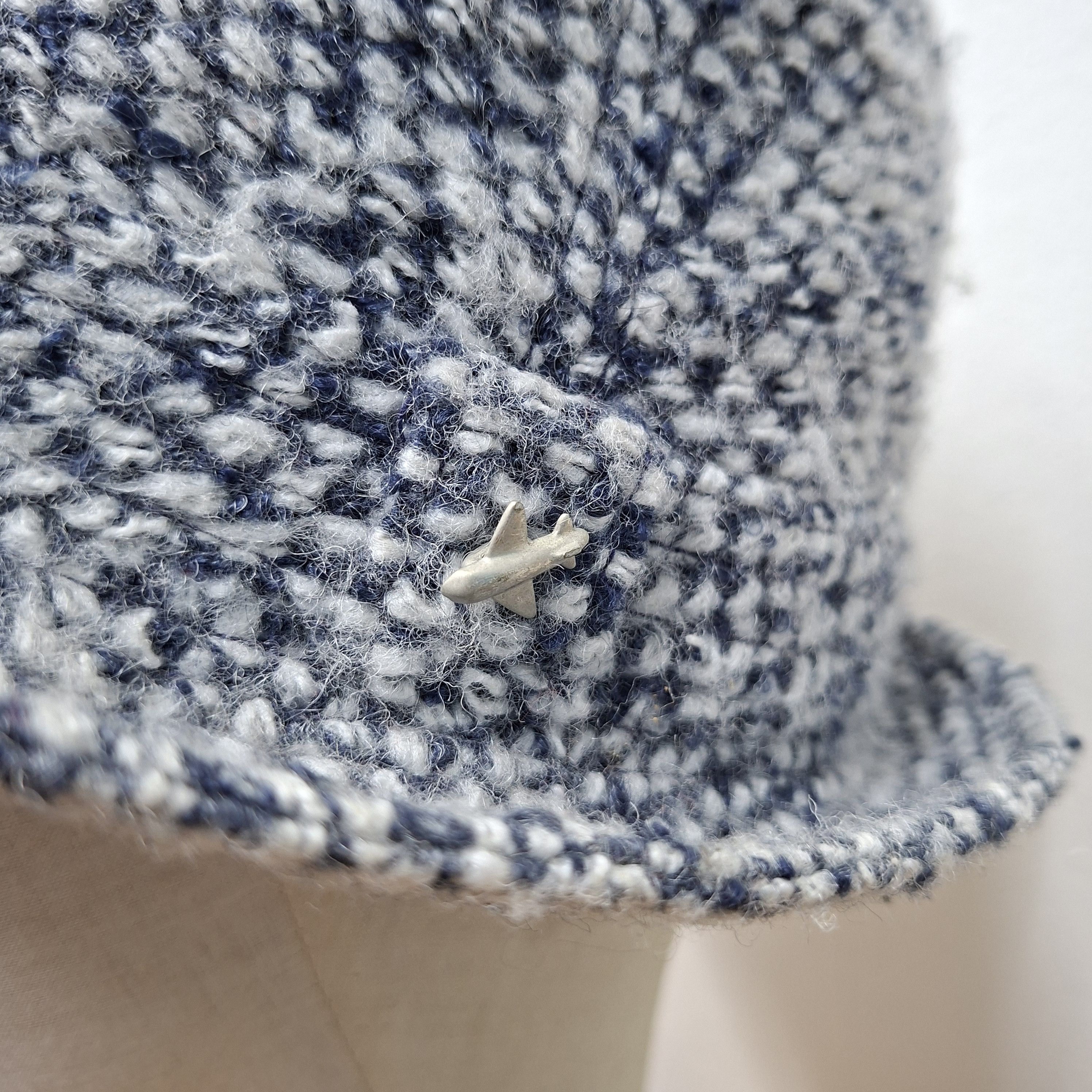 Beams Japan 💥 Beams light by beams sashiko fedora hat Size ONE SIZE - 5 Thumbnail