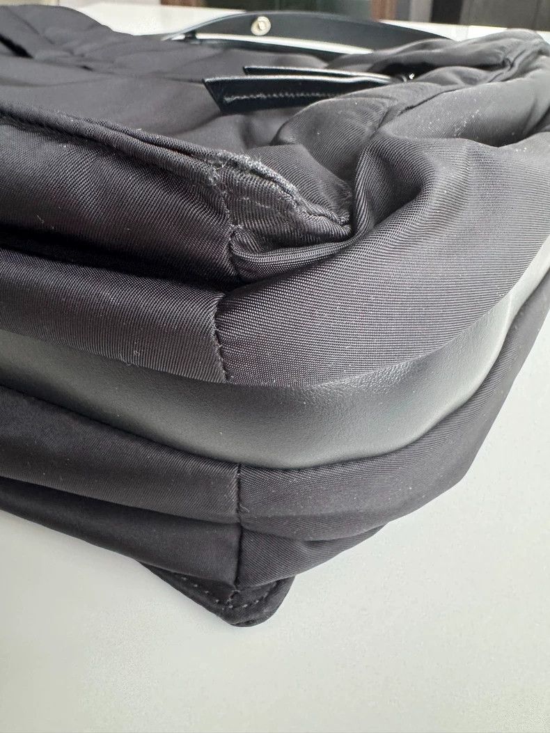 Prada PRADA Black Large Nylon Messenger Bag Size ONE SIZE - 4 Thumbnail