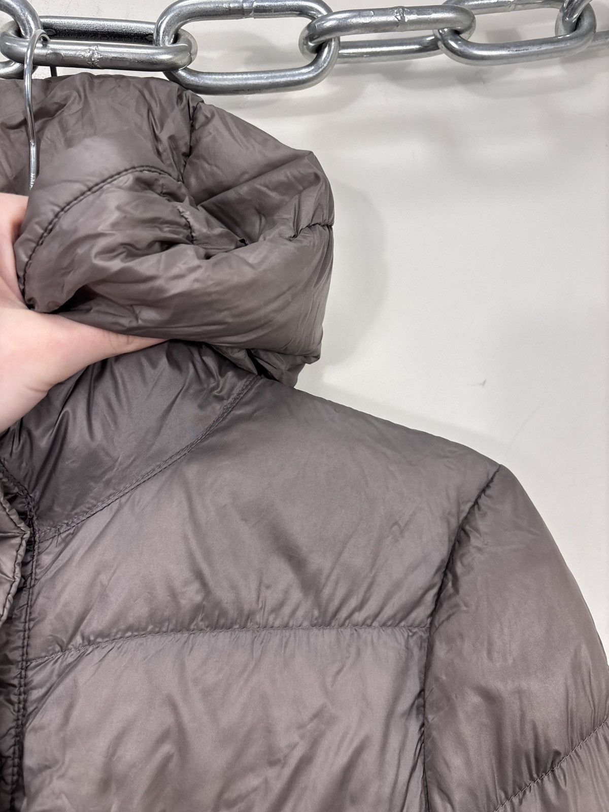 Jil Sander × Uniqlo Jil Sander x Uniqlo +J Women’s Brown Lightweight Down Jacket Size L / US 10 / IT 46 - 16 Thumbnail