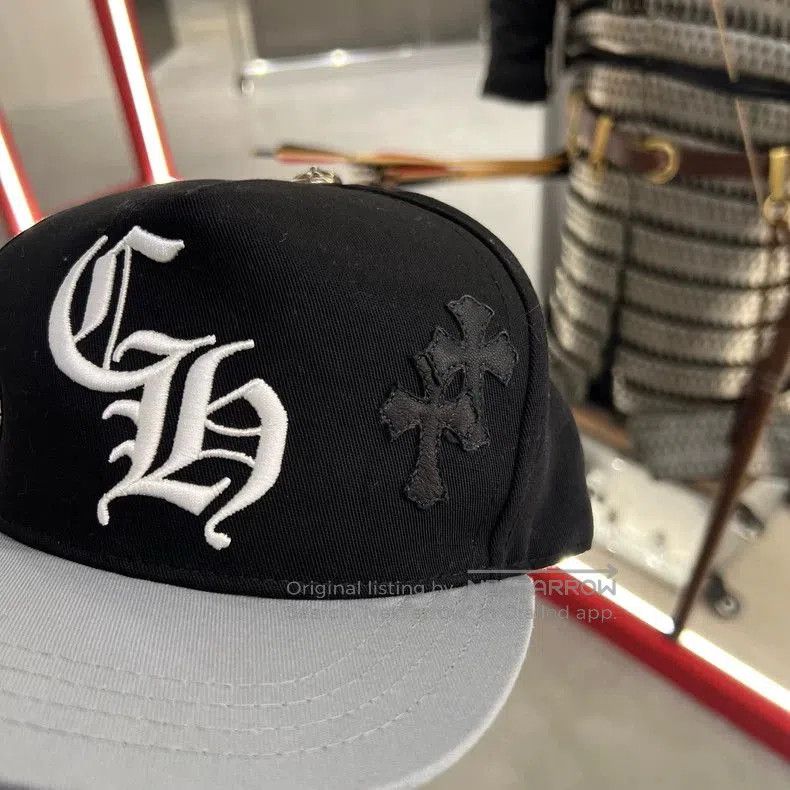 Chrome Hearts Chrome Hearts Black Cross Patch Baseball Cap. Size ONE SIZE - 2 Thumbnail