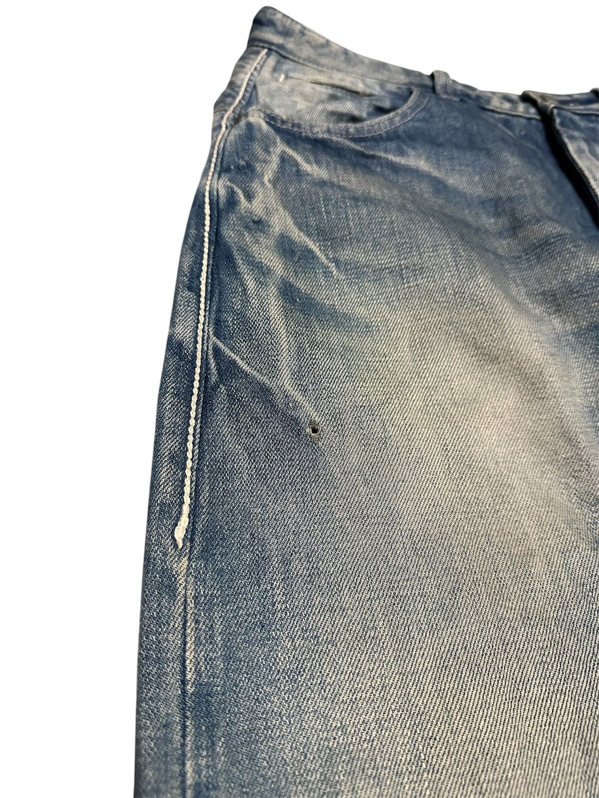 Japanese Brand Vintage Japanese Mina.Co Selvedge Tapered Jeans Size US 30 / EU 46 - 4 Thumbnail