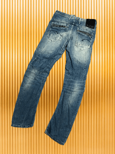 G-Star × Vintage Vintage Jeans Faded Wide Japanese Hype Size 24" / US 00 / IT 34 - 1 Thumbnail
