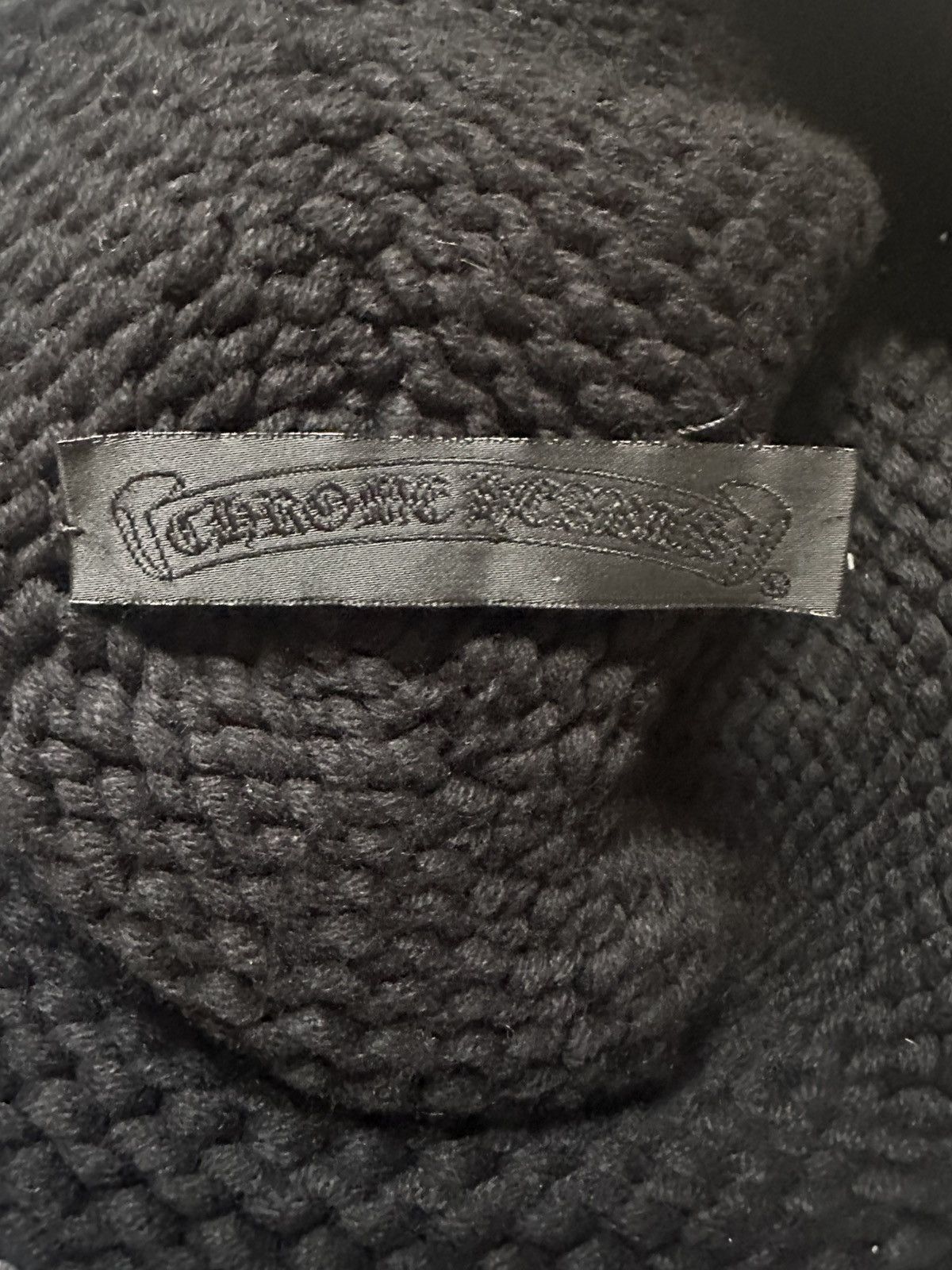 Chrome Hearts Chrome Hearts Vintage Rolling Stones Cashmere Beanie Size ONE SIZE - 5 Thumbnail