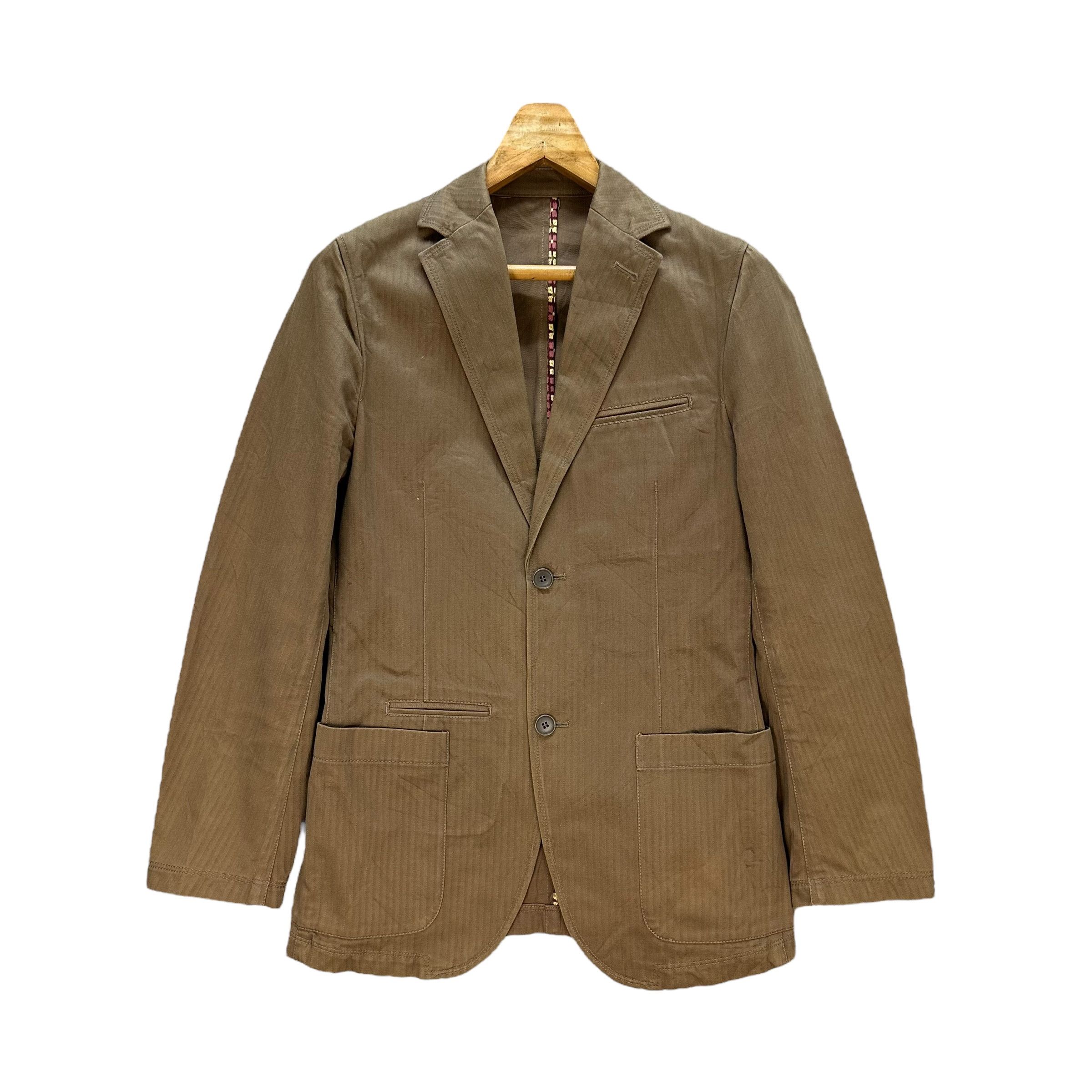 Japanese Brand NO CONCEPT BUT GOOD SENSE Menswear Jacket #A71-1726 Size M / US 6-8 / IT 42-44 - 1 Thumbnail