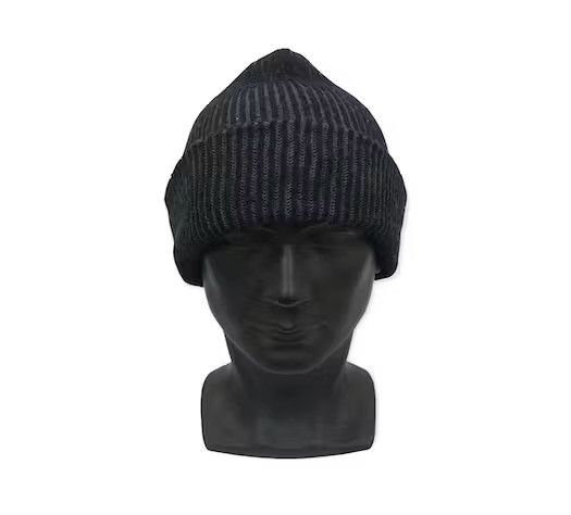 Japanese Brand Point Square Plain Beanie Hat Size ONE SIZE - 3 Thumbnail