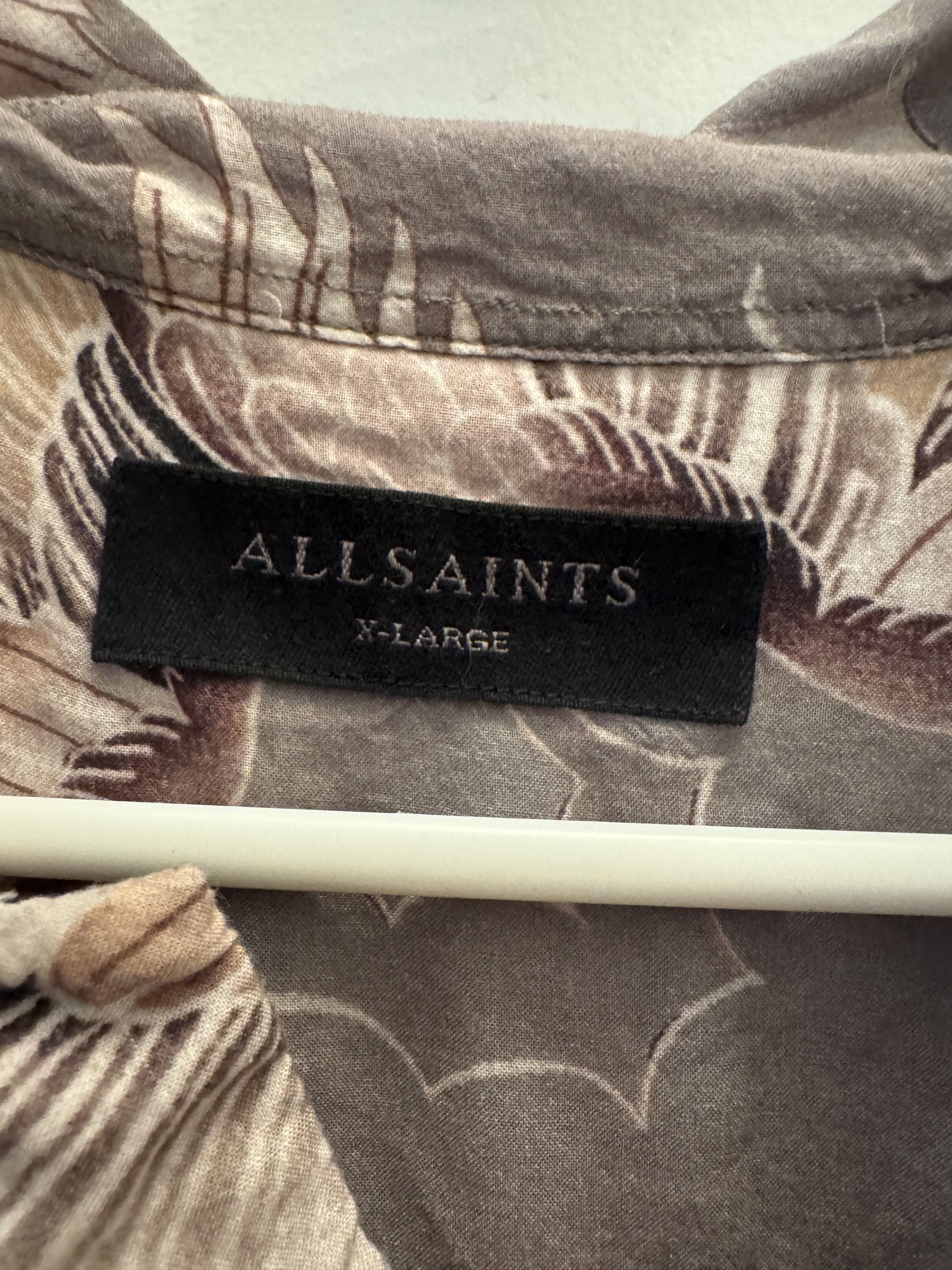 Allsaints All Saints Spring Summer Button Down Size XL Size US XL / EU 56 / 4 - 2 Thumbnail