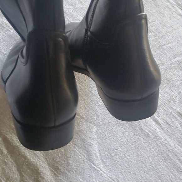 Coach Coach Linette Black Leather Tall Sz 9 Boots Size US 9 / IT 39 - 8 Thumbnail