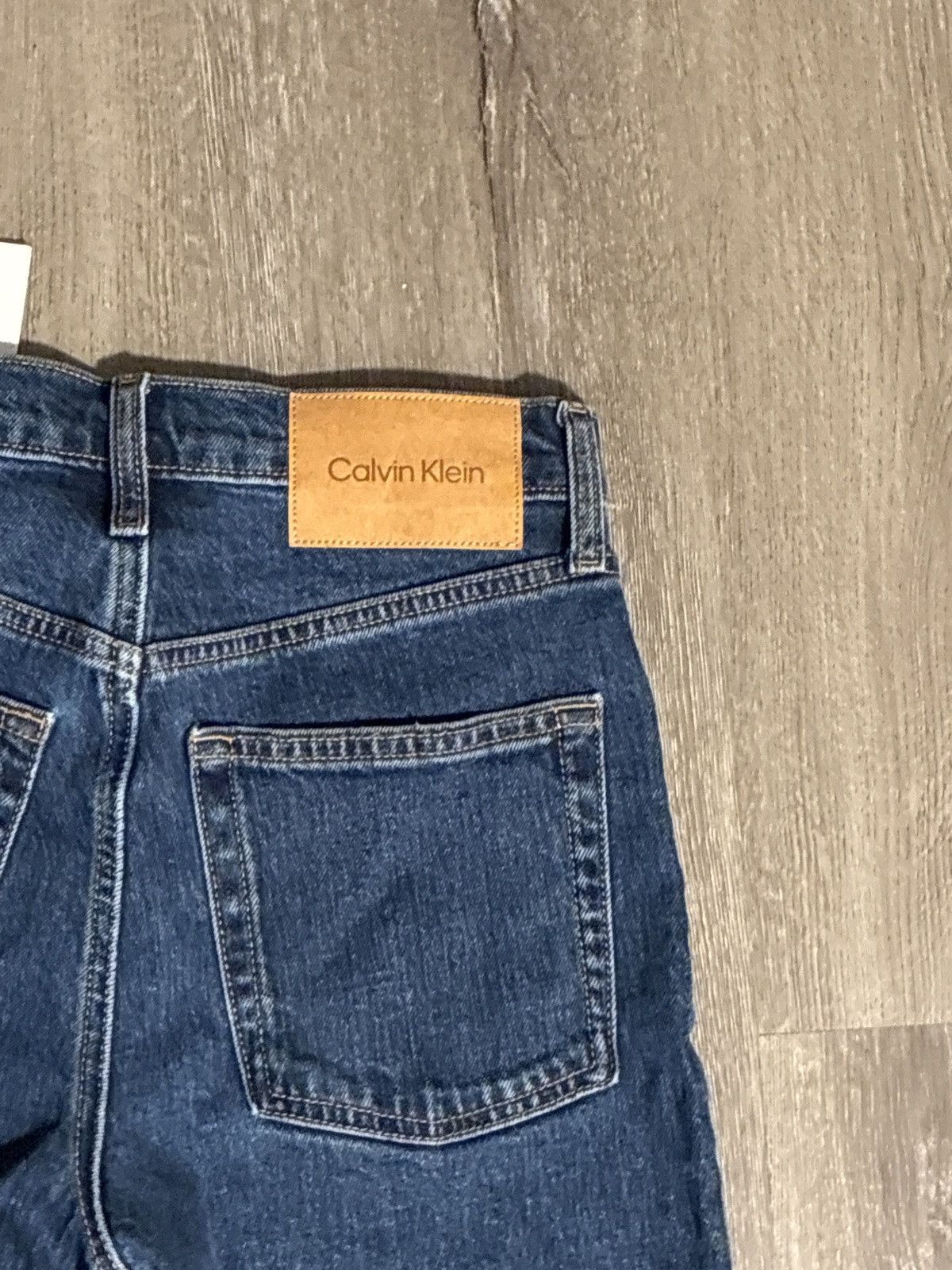 Calvin Klein Women's Calvin Klein Original Bootcut Stretch Denim Size 24" / US 00 / IT 34 - 7 Thumbnail