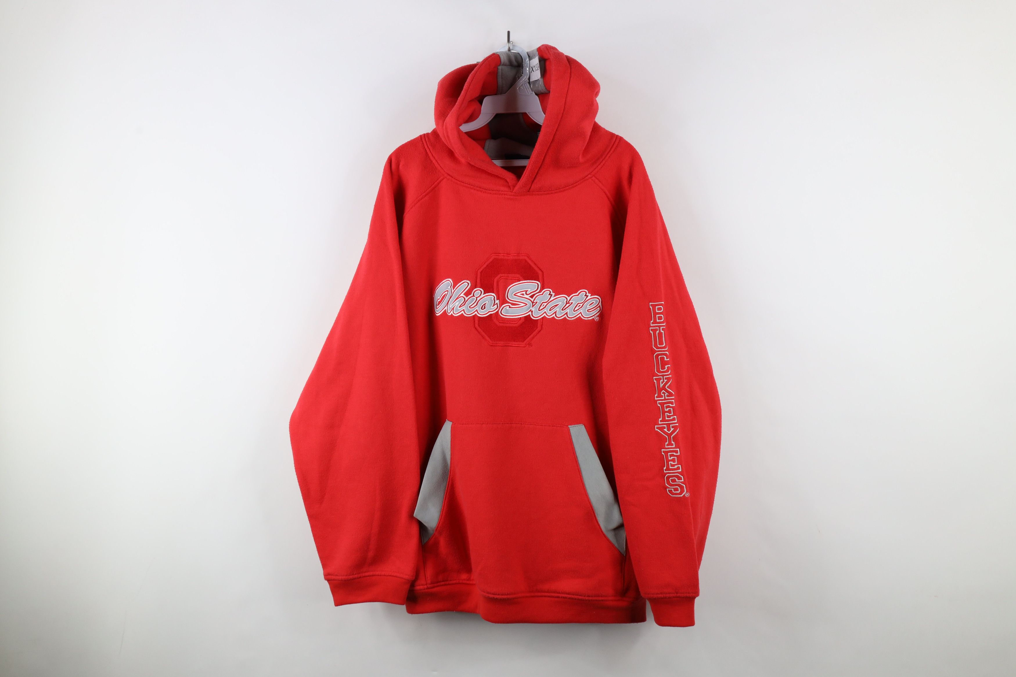 Starter × Vintage Vintage 90s Starter Ohio State University Hoodie Sweatshirt Size US XL / EU 56 / 4 - 1 Thumbnail