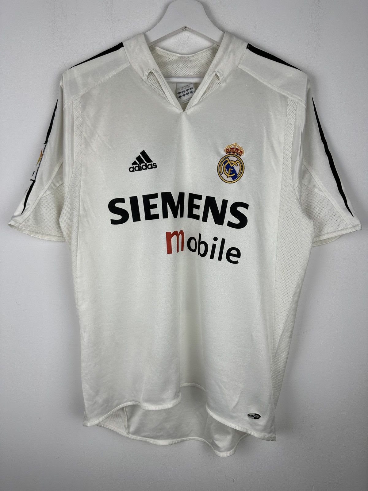 Adidas #19 Cassano Real Madrid 2004 Soccer Jersey Football Shirt Size US M / EU 48-50 / 2 - 3 Thumbnail