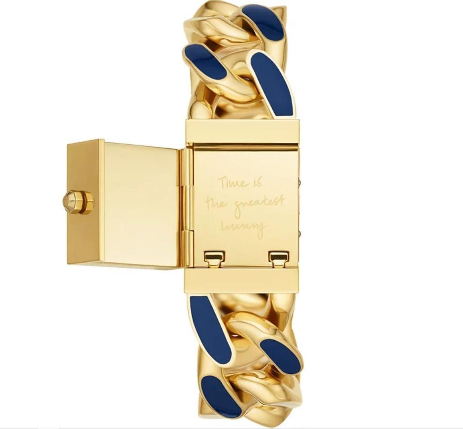 Other NEW Tory Burch Tilda Navy Blue Gold Tone Stainless Watch Size ONE SIZE - 2 Thumbnail